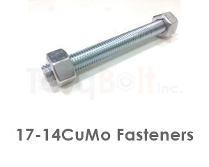 17-14CuMo Fasteners like Heavy Hex Bolts Screws Nuts Washers