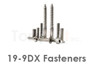 19-9DX Fasteners like Heavy Hex Bolts Screws Nuts Washers