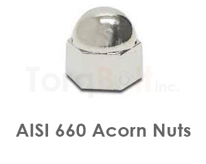 A286 Stainless Steel Acorn Nuts