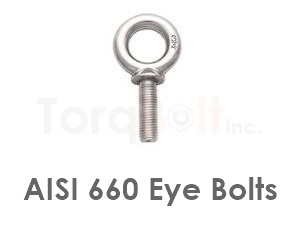 A286 Stainless Steel Eye Bolts