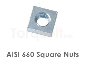 A286 Stainless Steel Square Nuts