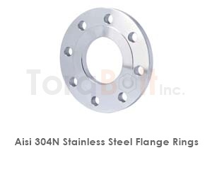 Aisi 304n Stainless Steel Flange Rings