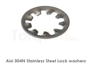 Aisi 304n Stainless Steel Lock Washers