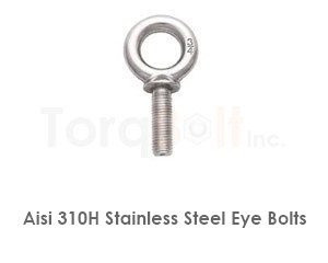 Aisi 310h Stainless Steel Eye Bolts