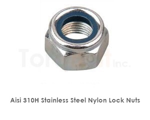 Aisi 310h Stainless Steel Nylon Lock Nuts