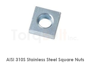 Aisi 310s Stainless Steel Square Nuts