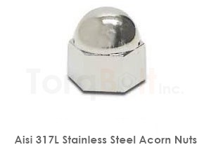 Aisi 317l Stainless Steel Acorn Nuts