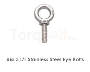 Aisi 317l Stainless Steel Eye Bolts
