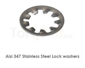 Aisi 347 Stainless Steel Lock Washers