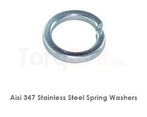 Aisi 347 Stainless Steel Spring Washers
