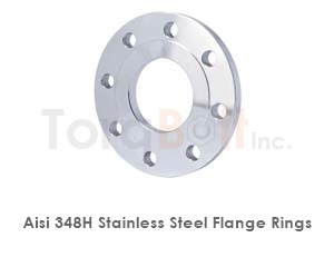 Aisi 348h Stainless Steel Flange Rings