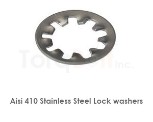 Aisi 410 Stainless Steel Lock Washers