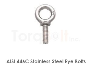 Aisi 446c Stainless Steel Eye Bolts