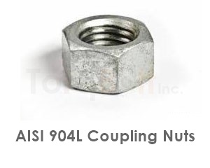 Aisi 904l Stainless Steel Coupling Nuts
