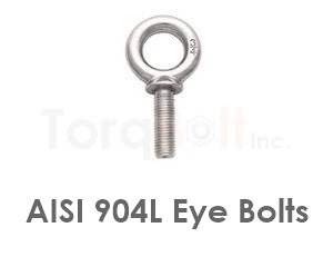 Aisi 904l Stainless Steel Eye Bolts