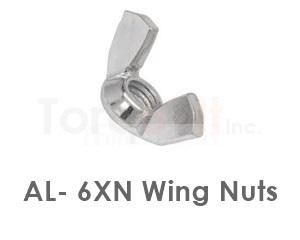 Al- 6xn Wing Nuts