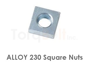 Alloy 230 Square Nuts