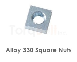 Alloy 330 Square Nuts