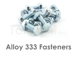 Alloy 333 Fasteners like Heavy Hex Bolts Screws Nuts Washers