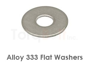 Alloy 333 Flat Washers