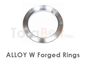 Alloy W Forged Rings