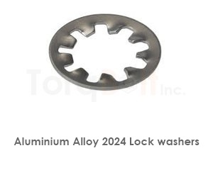 Aluminium 2024 Lock Washers