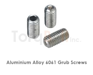 Aluminium 6061 Set Screws