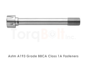 Astm A193 Grade B8CA Class 1A Bolts / ASME SA193 Grade B8CA Class 1A Bolts