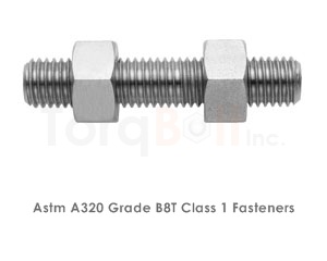 Astm A320 Grade B8T Class 1 Bolts / ASME SA320 Grade B8T Class 1 Bolts