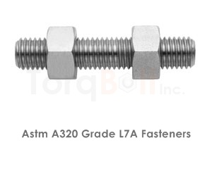 Astm A320 Grade L7A Bolts / ASME SA320 Grade L7A Bolts