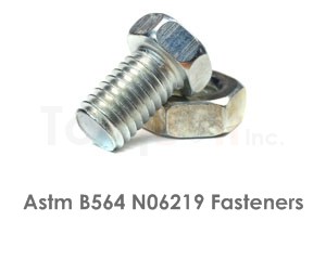 Astm B564 N06219 Fasteners / ASME SB564 N06219 Fasteners