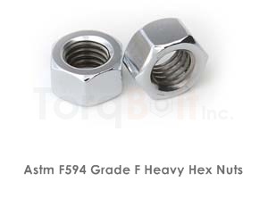 Astm F594F Nuts / ASME SF594F Nuts