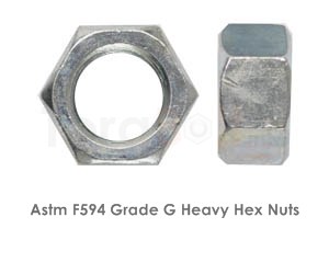Astm F594G Nuts / ASME SF594G Nuts