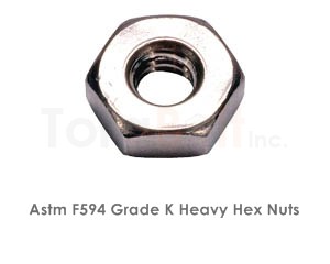 Astm F594K Nuts / ASME SF594K Nuts