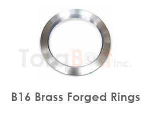 B16 Brass Forged Rings