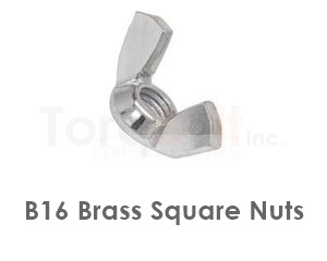 B16 Brass Square Nuts