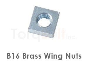 B16 Brass Wing Nuts