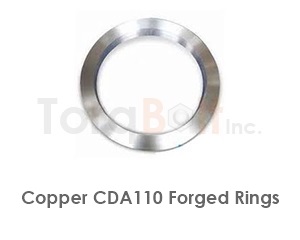 Copper Cda110 Forged Rings