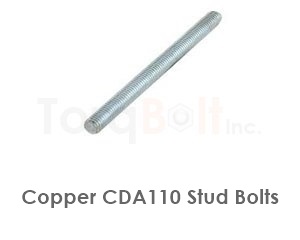 Copper Cda110 Stud Bolts