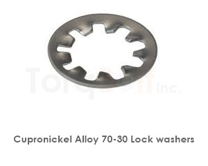 Cupronickel 70-30 Lock Washers