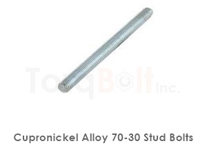 Cupronickel 70-30 Stud Bolts