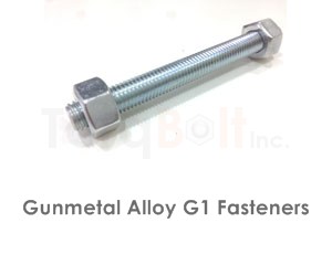 gunmetal G1 Fasteners Heavy Hex Bolts Screws Studs Nuts Washers