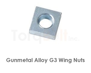 Gunmetal G3 Wing Nuts