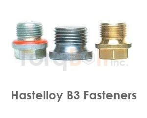 Hastelloy B3 Fasteners Heavy Hex Bolts Screws Nuts Washers