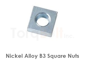 Hastelloy B3 Square Nuts