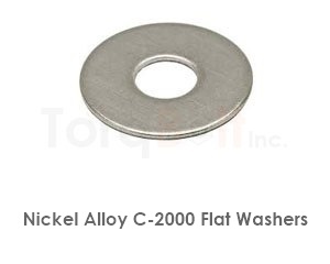 Hastelloy C-2000 Flat Washers