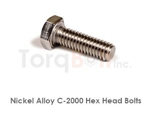 Hastelloy C-2000 Hex Bolts