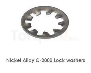 Hastelloy C-2000 Lock Washers