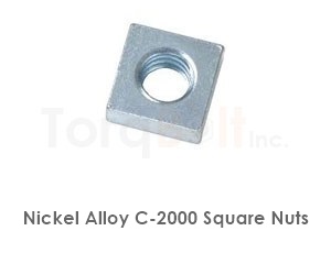 Hastelloy C-2000 Square Nuts