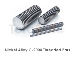 Hastelloy C-2000 Threaded Rod